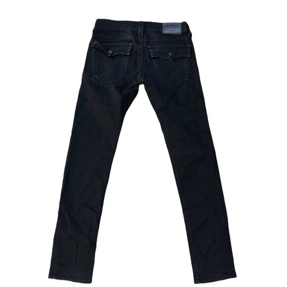 TRUE religion jeans size 30 ROCCO relaxed skinny gray - Picture 2 of 12